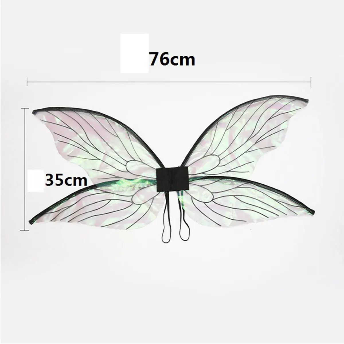 Butterfly Fairy Wings Dress Up Angel Wings Girls Birthday Party Favor Accessories Cartoon Cosplay Cicada Elf Wings Princess Wear