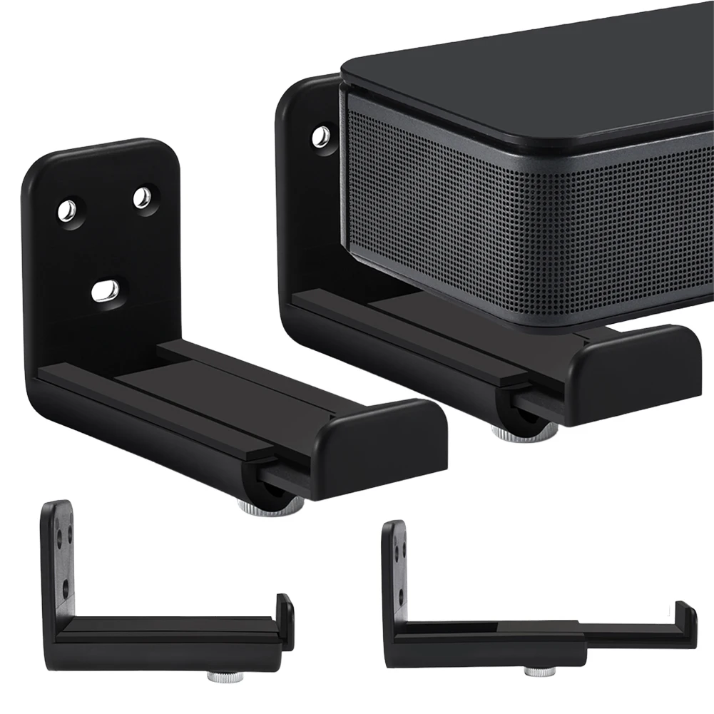 Soundbar Wall Mount Bracket Universal Sound Bar Mounting Bracket Drywall Sound Bar Wall Bracket for Samsung Vizio LG for Bose