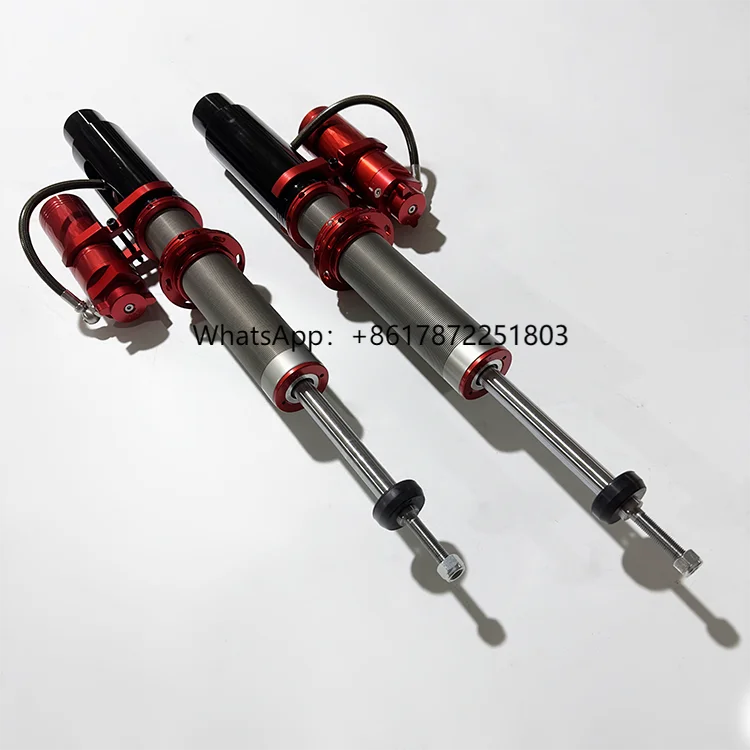 

For B MW X6 4-Inch Red Adjustable Shock Absorbers 12 Levels Compression 6 Levels Rebound Adjustment