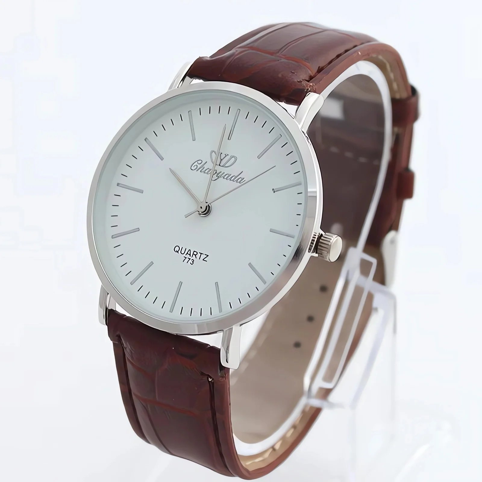 Retro Design Leather Band Analog Quartz Wrist Watch Student Fashion Accessory