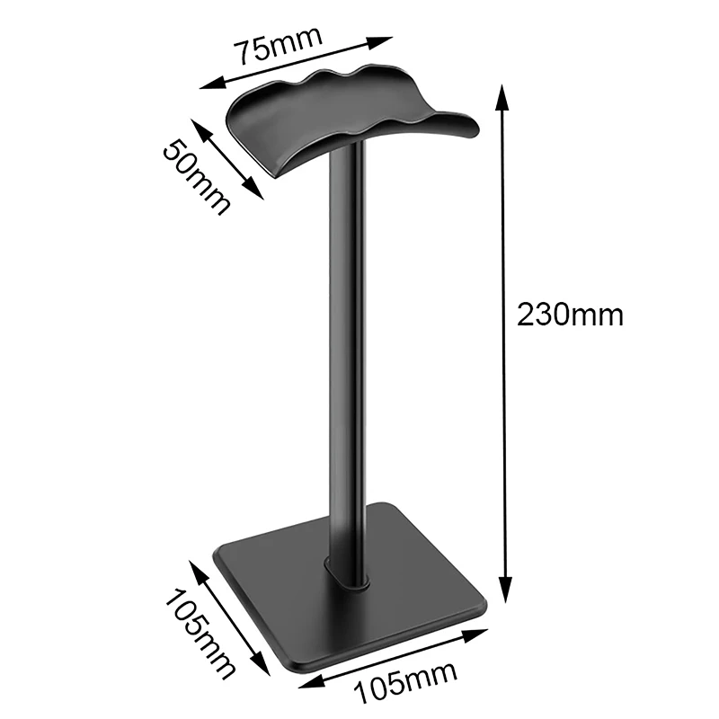 알루미늄 합금 헤드폰 스탠드 거치대 공간 절약형 게임용 헤드셋 스탠드 랙, 데스크탑 정리함 디스플레이 이어폰 행어 브래킷