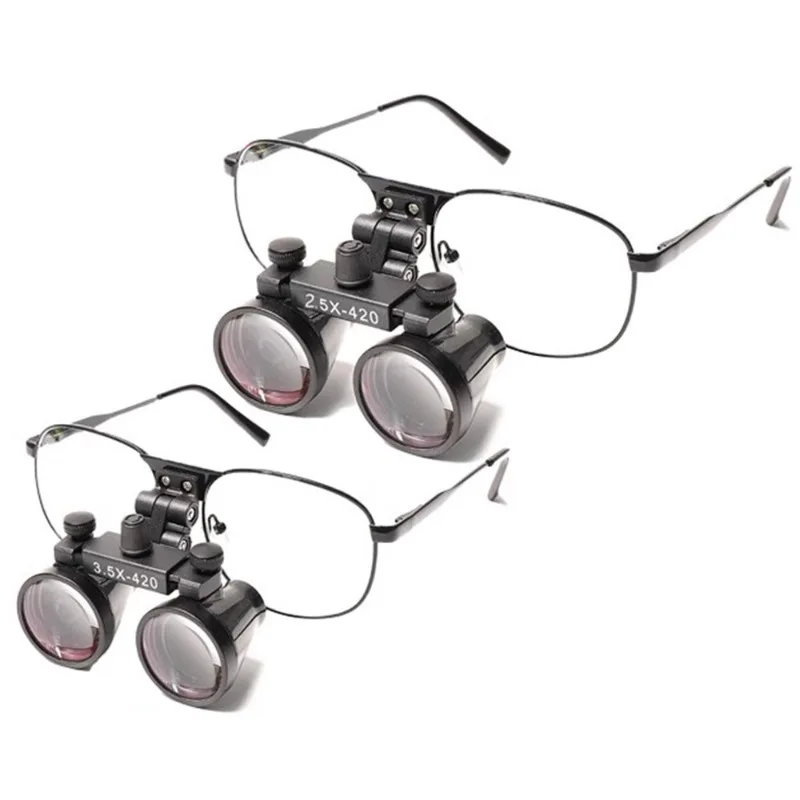 

Glasses doctor special 2.5X magnifying glass dental root canal treatment 3.5 times special glasses magnifying glass