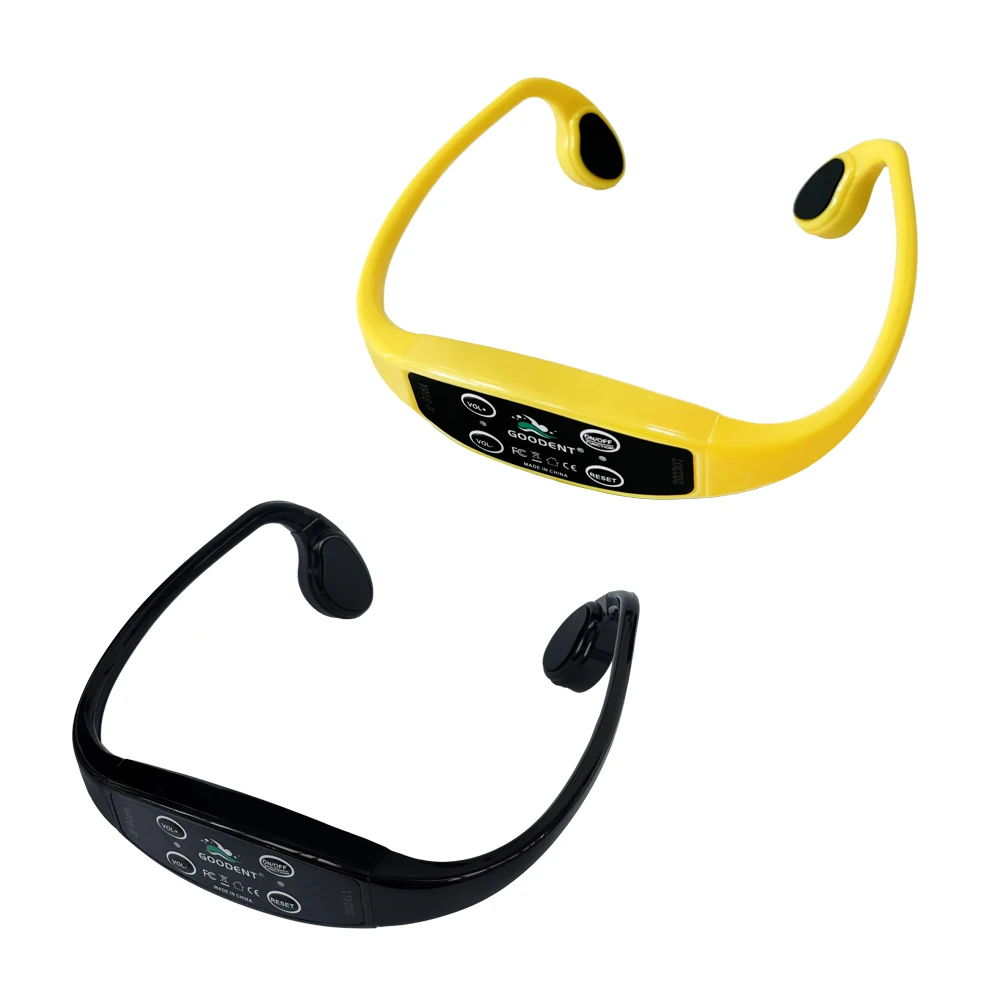 

Open Water Training SwimTalk H916A Bone Conduction Underwater Headphone 1000m Range 7 Channels Two-Color LED Battery Indicator