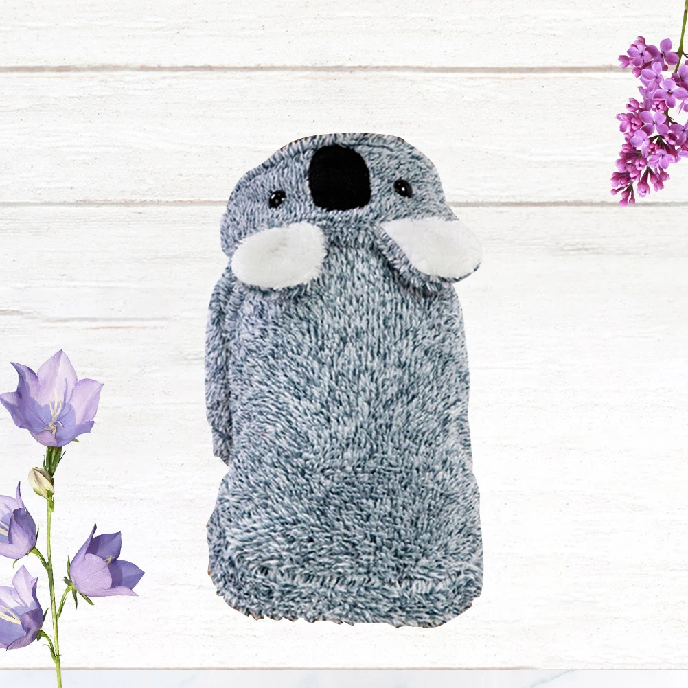 

Pet Dog Clothes Koala Shape Design Warm Winter Coat For Puppy Outdoor Walking Jogging Comfortable Costume Blue Size Small Pet