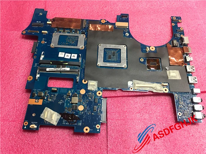 NEW Original FOR ASUS G752VS LAPTOP MOTHERBOARD G752VS MAINBOARD WITH I7-6700HQ AND N17E-G2-A1 GTX1070M  100% Test OK