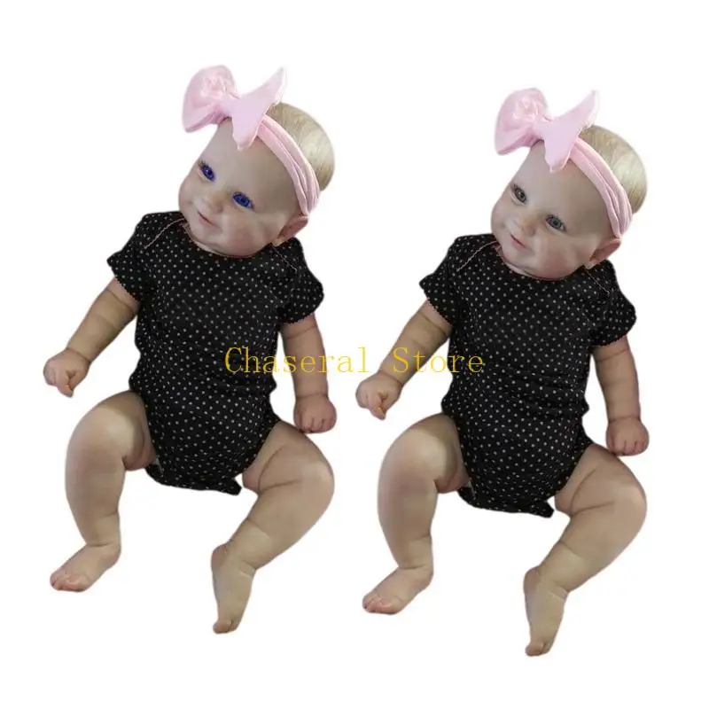 

E7CE Realistic Infant Shaped Newborn Christmas Gift for Doll Girl Supplies Wedding Gi