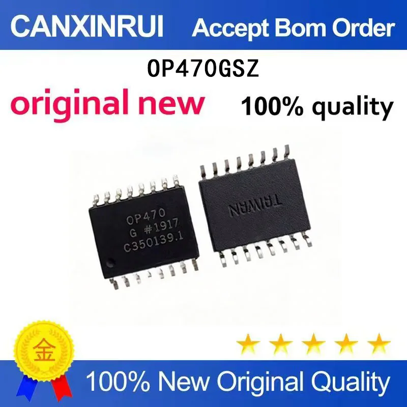 

(5-100 Pieces) Brand new original OP470GSZ OP470GS SMT SOP-16 four channel operational amplifier chip IC