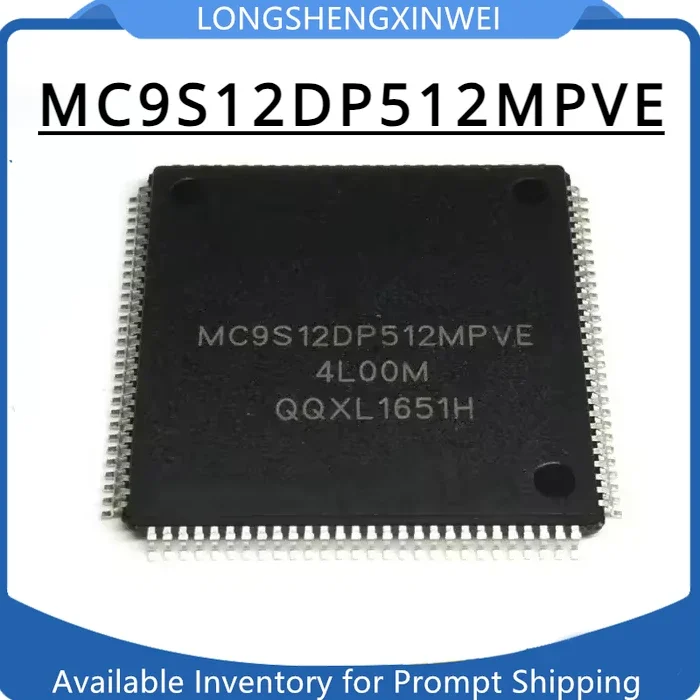 

1PCS Original MC9S12DP512CPVE MC9S12DP512MPVE VPVE Packaging LQFP112 16 Bit Microcontroller Brand New