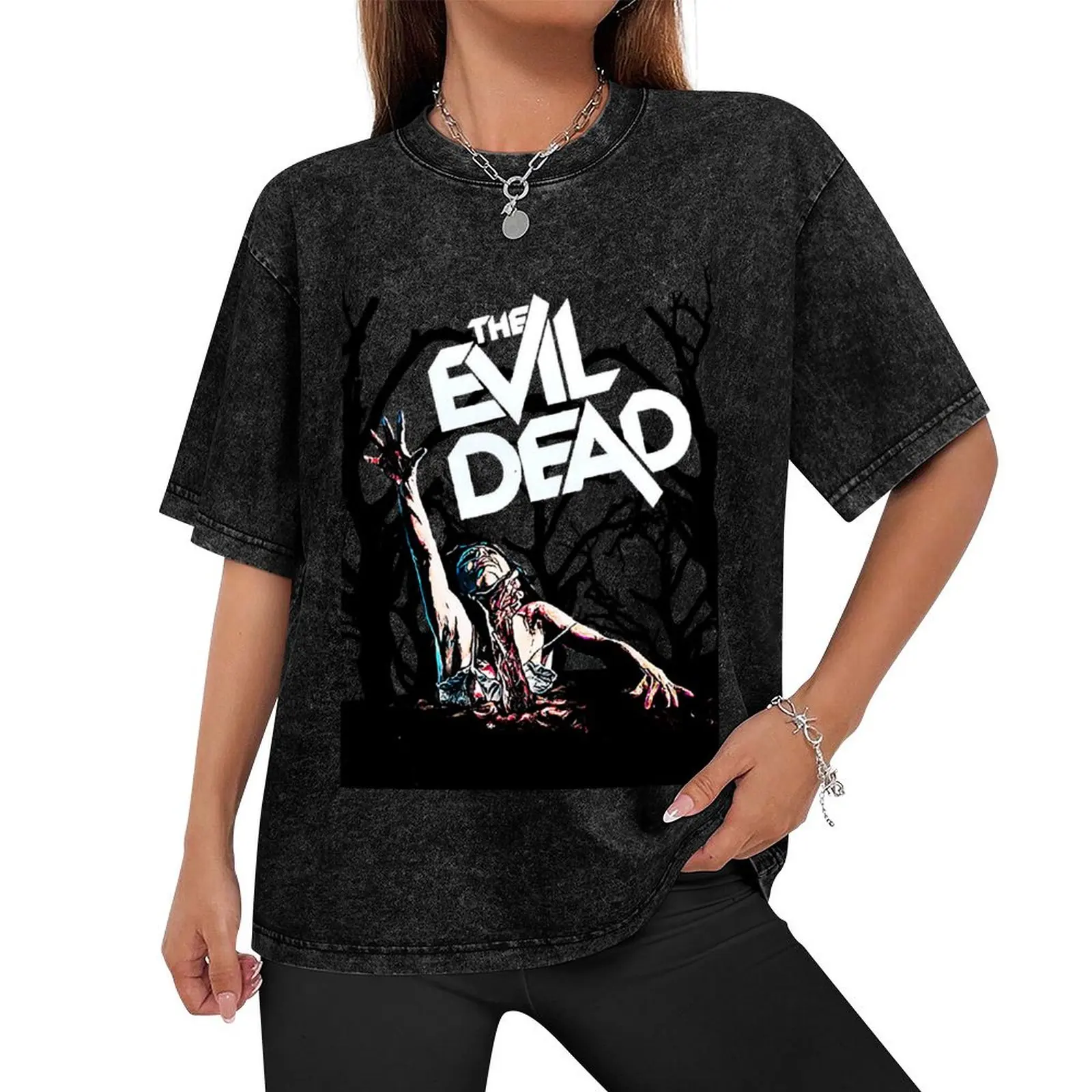 Evil Dead T-Shirt blanks rapper graphic tees graphic shirts heavyweight t shirts for men