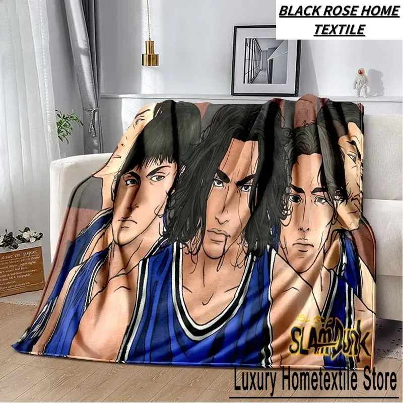 Slam Dunk Comics Art Print Blanket Bed Sheet Bedroom Outdoor Travel Camping Picnic Portable