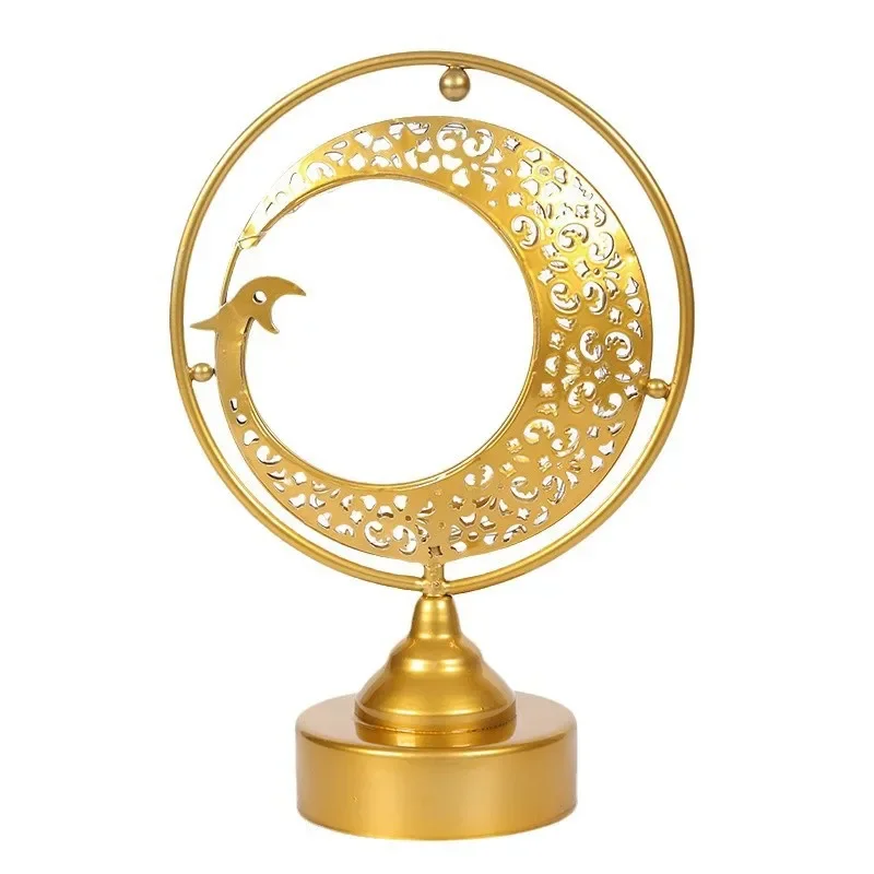 

Wrought iron moon star christmas middle east holiday decorative ornament light gift night