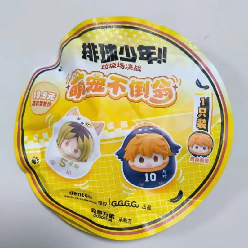 ไฮคิว!! ตุ๊กตาแก้วน้ำขนาดเล็กกล่องตาบอดยู นิชิโนยะ ทาดาชิ ยามากุจิ โชโย ฮินาตะอะนิเมะเดสก์ท็อปอุปกรณ์ตกแต่งเด็กของขวัญ