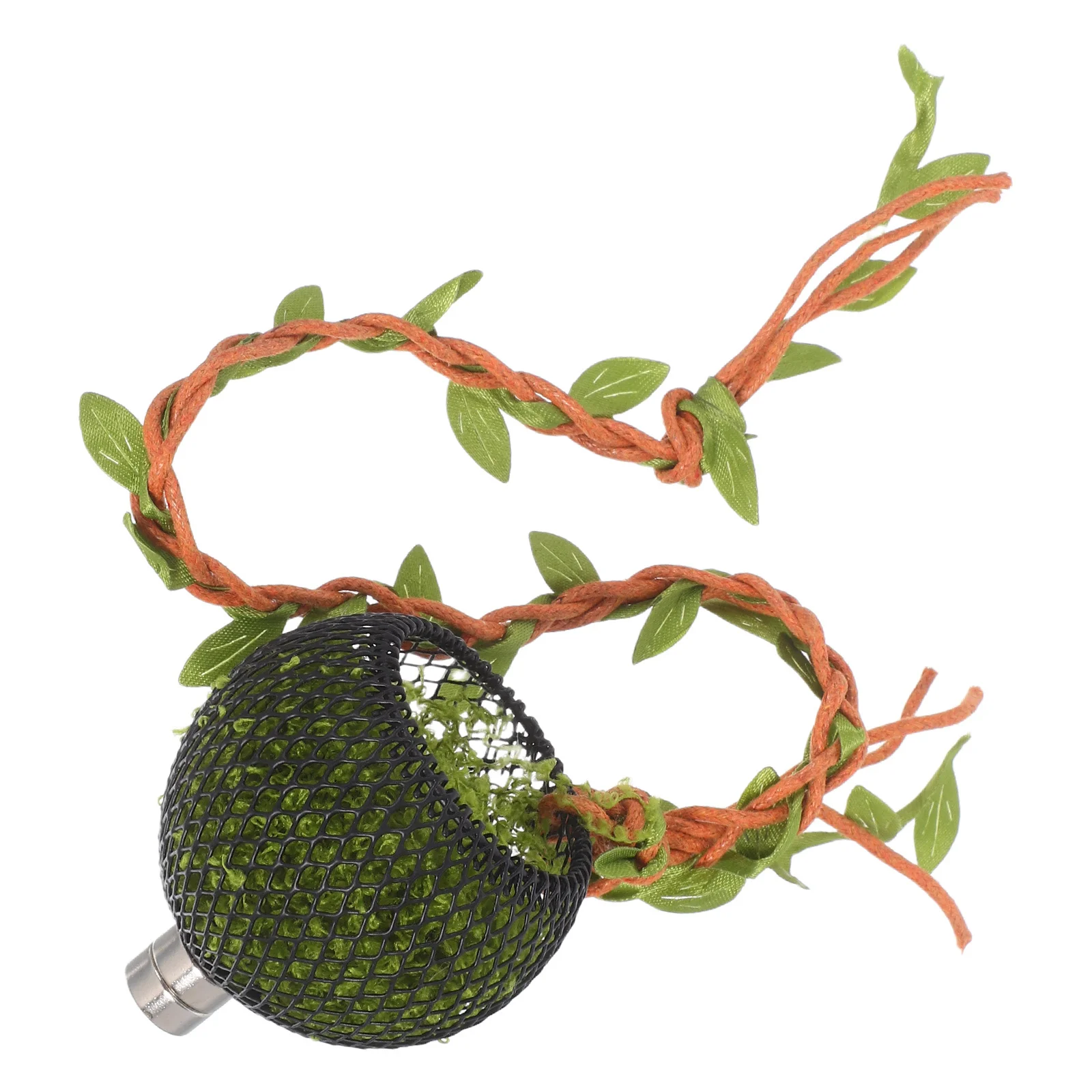 

Jumping Spider Shelter Mini Enclosure With Artificial Vine Leaves Climbing Habitat Decoration Nest Box For Pet Spider Sling