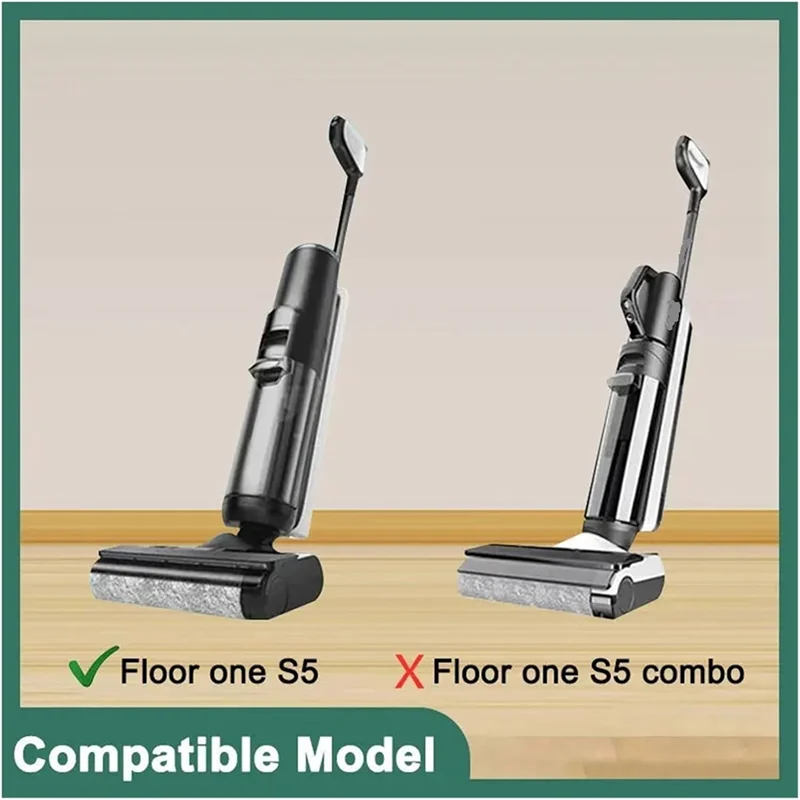 SANQ HEPA تصفية لينة الأسطوانة فرشاة أجزاء أطقم ل Tineco Floor ONE S5 / S5 Pro اللاسلكي أجزاء المكنسة الكهربائية الرطبة والجافة