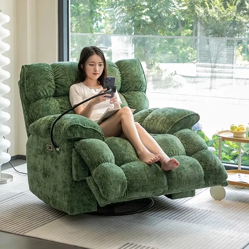 

Space Capsule Single Lazy Sofa Living Room Reclining Rocking Chair Electric Multi-functional Bread Light Luxury Cloud Sofa