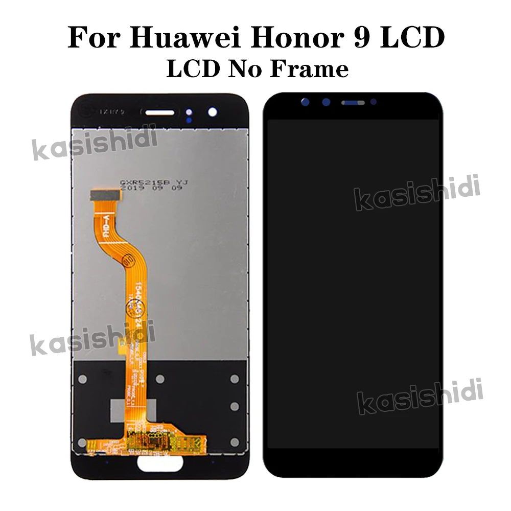 5.15\'\' For Huawei Honor 9 LCD Display Touch Screen Digitizer Assembly For Huawei Honor 9 STF-L09 Display Parts 100% Tested