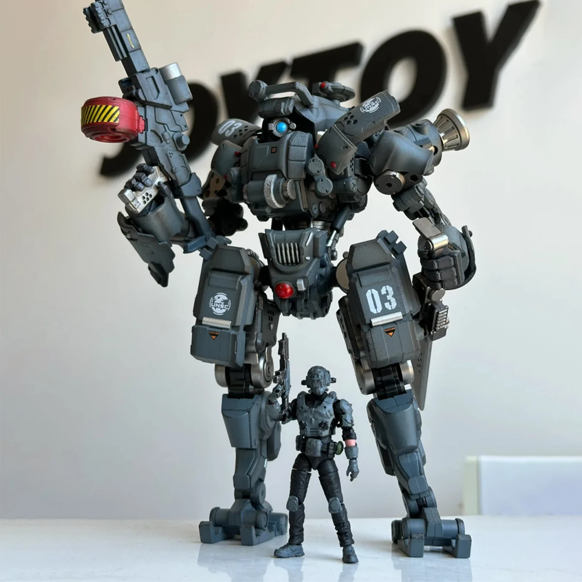 Joy Toy Dark Source Action Figure God of War 86-II 03 High Mobility Assault Mech 86-II 04 Heavy Firepower Defense Mech Model Toy