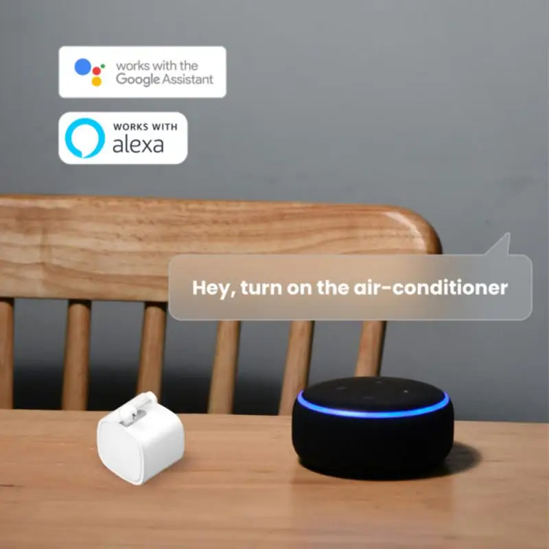 Aubess Tuya Bluetooth Cubetouch Bot Smart Mechanical Arms Button Remote Control Smart Life APP Work With Alexa Google Assistant