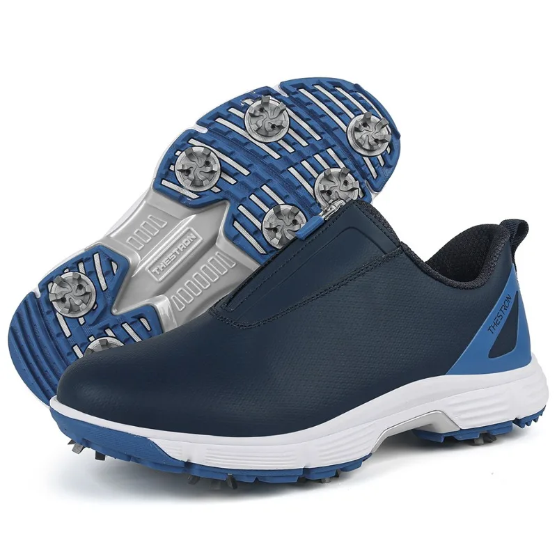 2024 New Multi-color Golf Shoes Zipper Waterproof and Non-slip Sports Shoes Lightweight and Comfortable Golf Training Shoes