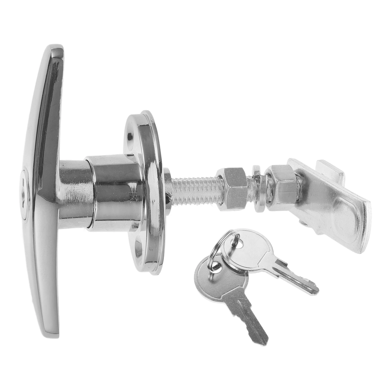 

T Handle Lock 38MM Zinc Alloy Cabinet Door Drawer File Box Security Locks Keys Replacement Desk Toolbox Mailbox Hardware
