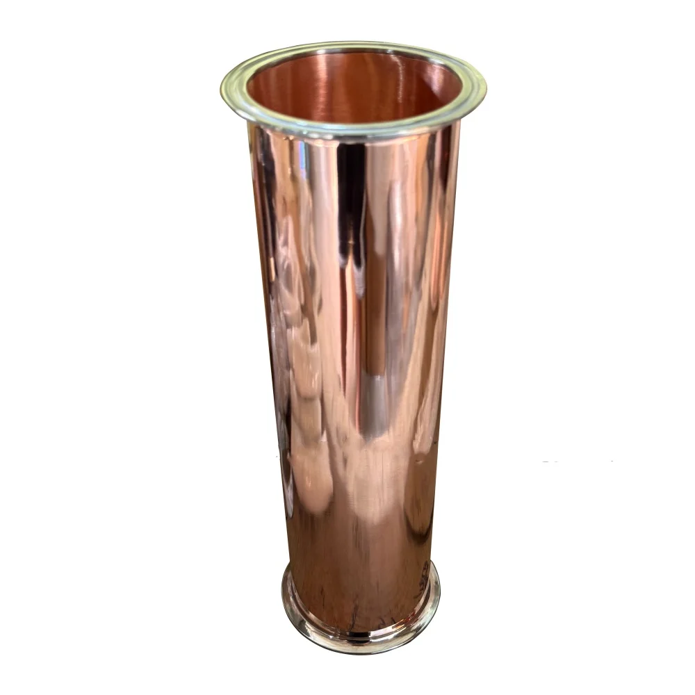 

Clamp 3" 76mm (OD91mm) L=500mm Sanitary Tri Clover Copper Spool Tube/Pipe,Tri Clamp Copper Pipe For Distillation