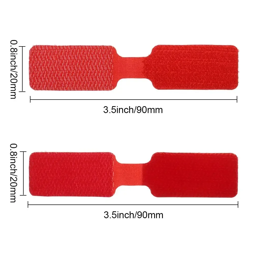 5 PCS Practical Nylon Cable Labels Durable Wire Tidy Organizer Simple Colorful Cord Identification Winder