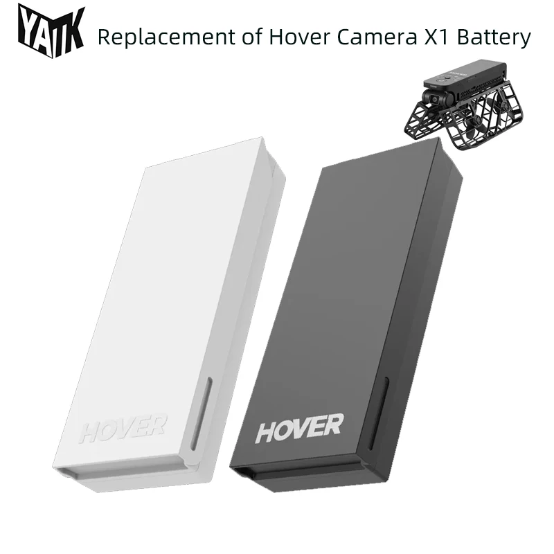 

Replacement for Hover Camera X1 Battery 7.7V 1050mAh Rechargeable Camera Batteries for Flying Machines Air X1 Drone Accessory