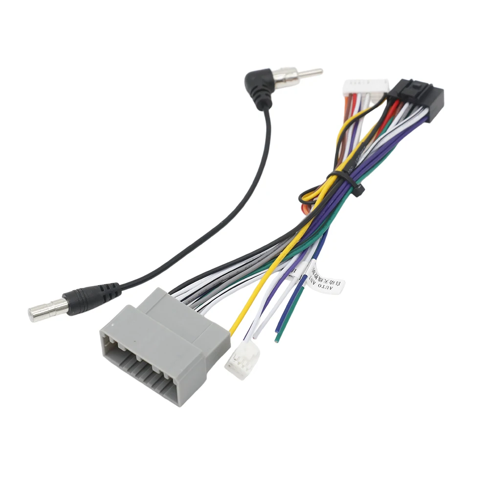 For Jeep Grand Cherokee Compass Wrangler Chrysler 300C 16 Pin to 22 Pin Wiring Harness CANBUS Adapter Cable