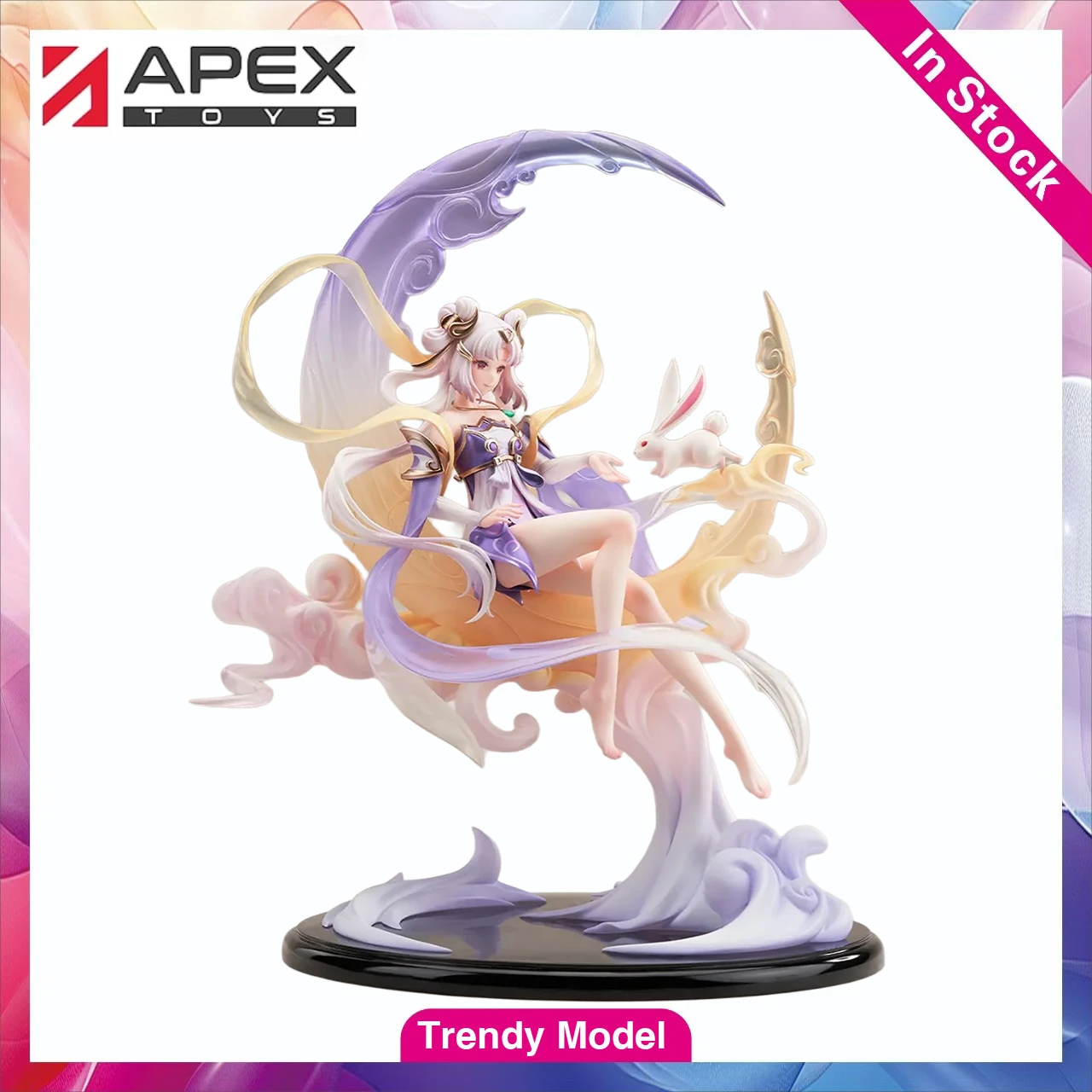 

【TM】 APEX-TOYS Glory of Kings Princess Hanyue Chang'e 1/7 Action Figure Model Figures Toys Gifts Collection