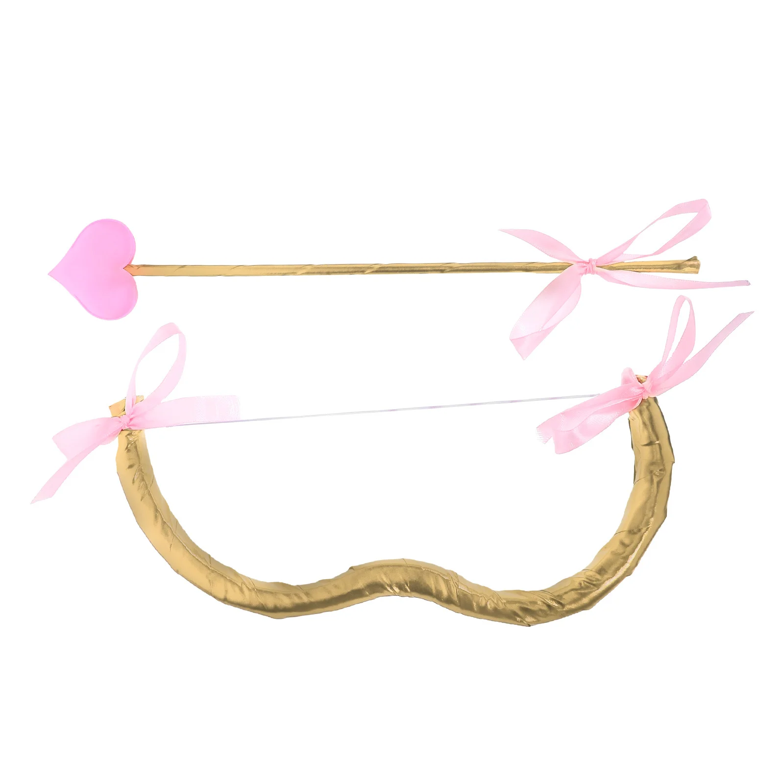 مجموعة واحدة من إكسسوارات حفلات كيوبيد لعيد الحب للنساء، دعائم كابينة تصوير للهالوين، لعب الأدوار