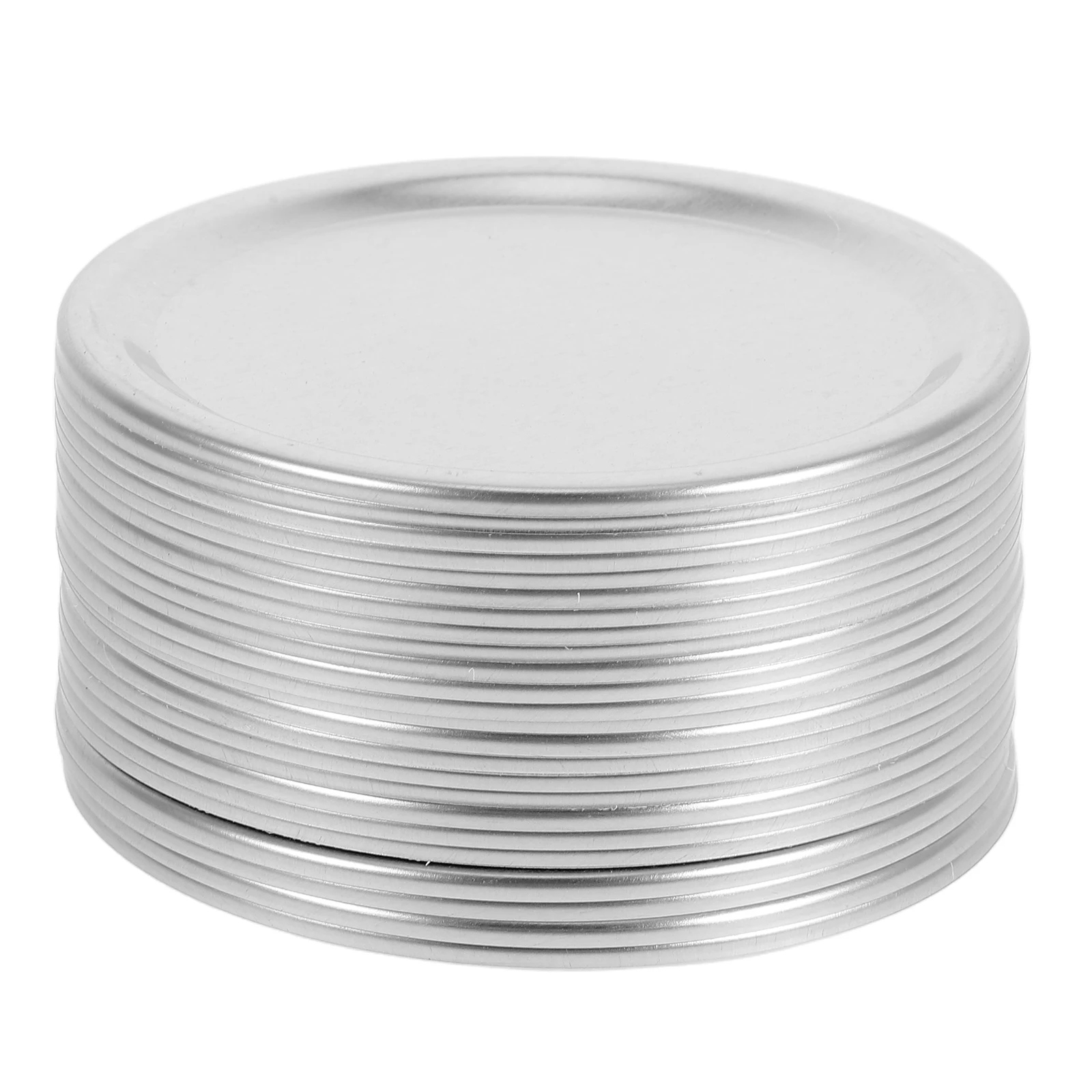 

24pcs Tinplate Lids Reusable Sealing Jar Covers For Household Restaurant Storage Air Tight Jar Lids Canning Caps