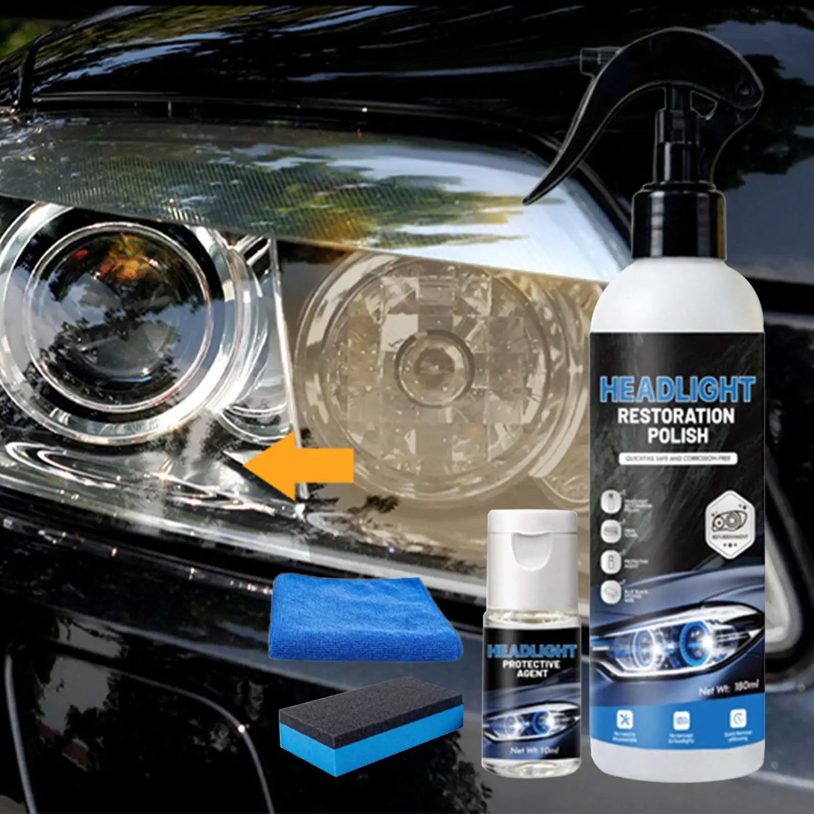 kits-de-restauracao-de-farois-de-carro-pasta-de-limpeza-para-remocao-de-arranhoes-e-oxidacao-liquido-polidor-de-farois
