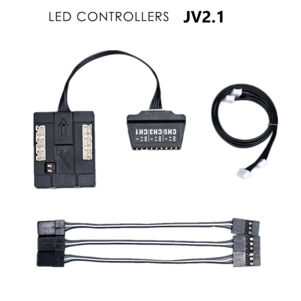 LED Controller Unit 5V Rear Lamp Front Light for DIY 1:14 RC Tractor Truck Model 770S 3363 3363 FH16 R470 R620 R730 Lorry Car