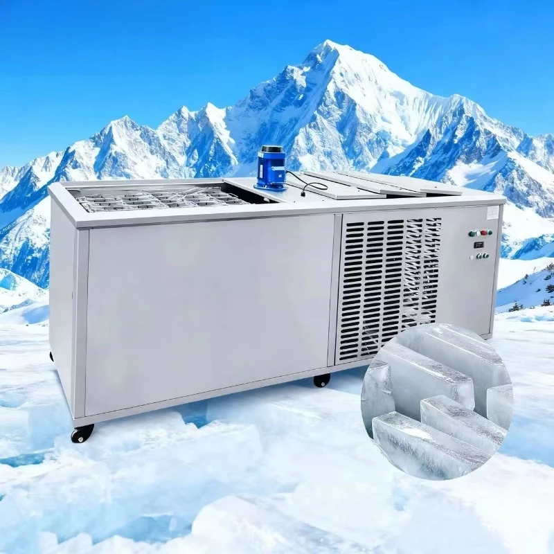 

Customized Commercial 500kg Ice Maker Automatic Snow Flake Countertop Stainless Steel Bar Cafe Industrial Machine