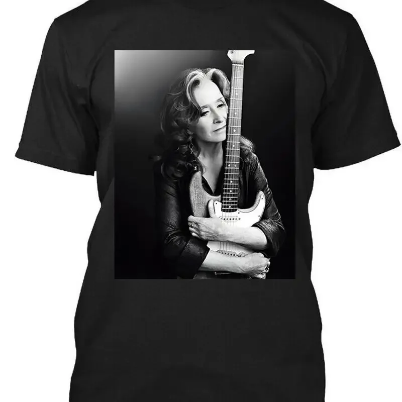 Camiseta limitada NWT Bonnie Raitt, cantante de blues americano, guitarrista, músico, S 5XL