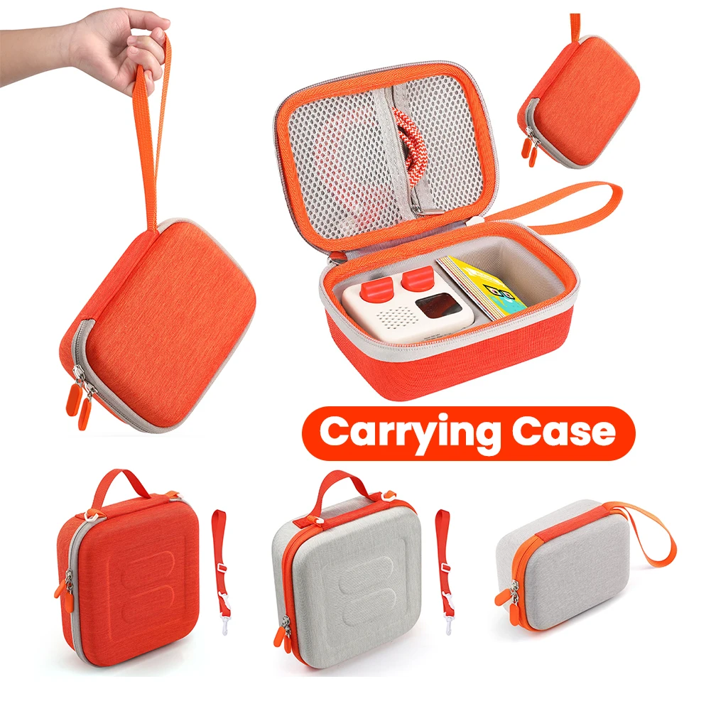 

Hard Case Hold Up To 20 Cards/Charging Cable for Yoto Mini Kids Audio Music Player for Children’s Speaker Plays Audiobook Cards