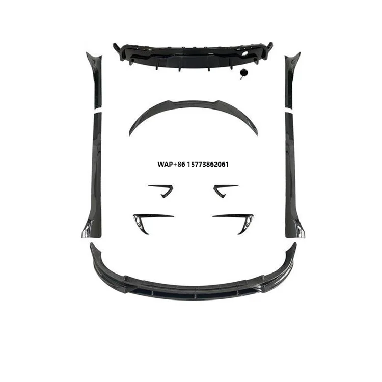 

for Model Y Front and Rear Lip Model Y Modification FAST Lip Side Skirt Wind Knife Surround Kit Protection