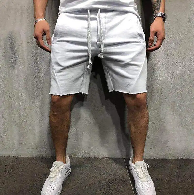 Summer Fitness Sports Shorts Men\'s European And American Fashion Run Breathable Boys Shorts Loose New Shorts Shorts