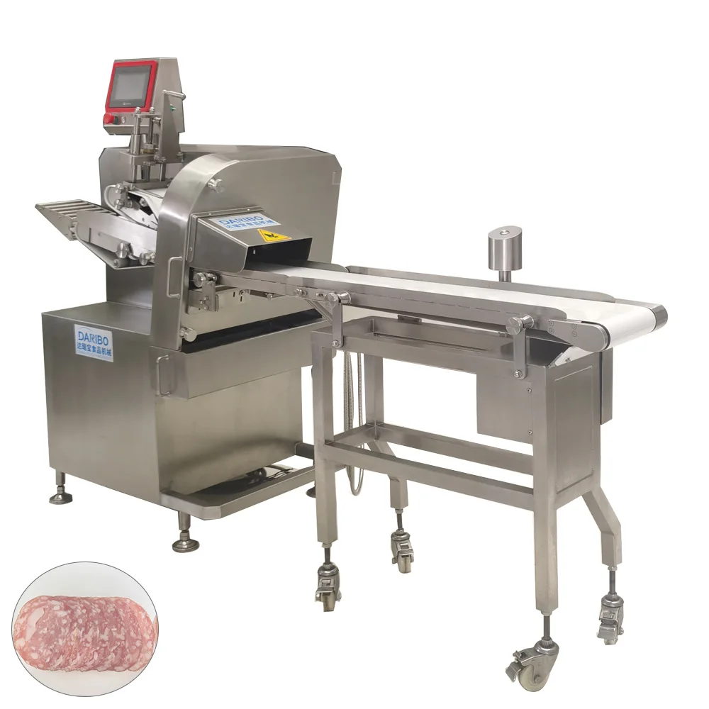 Industrial Automatic Meat Cutting Machine Seafood Pork Steak Slicer Cutter