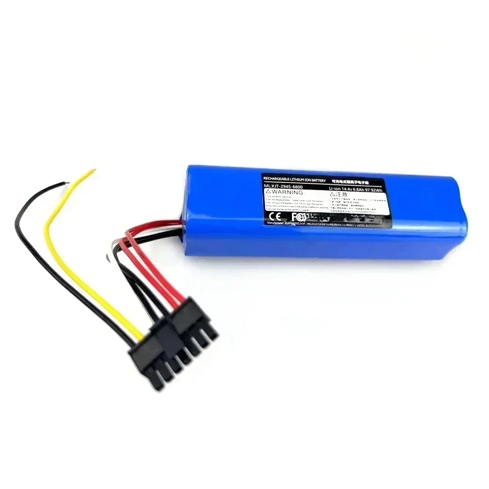 100% New 14.8V 12800mAh CECOTEC CONGA 5090 6090 5490 Mopping Robot Battery Pack Netease Intelligent Manufacturing NIT Model