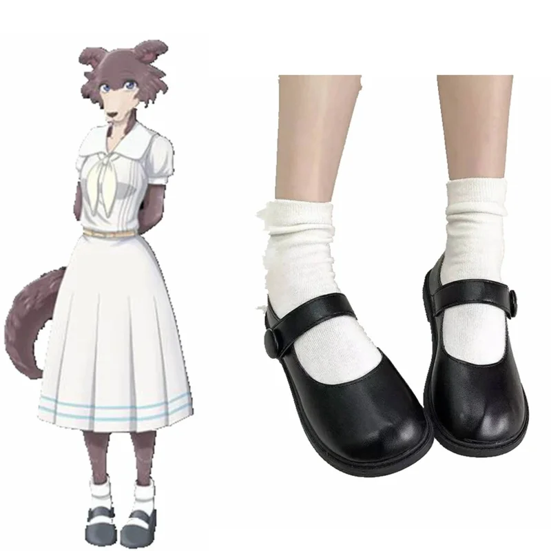 Unisex Anime BEASTARS Juno Haru Cosplay Uniform Schoenen Custom Plus Size XC8012