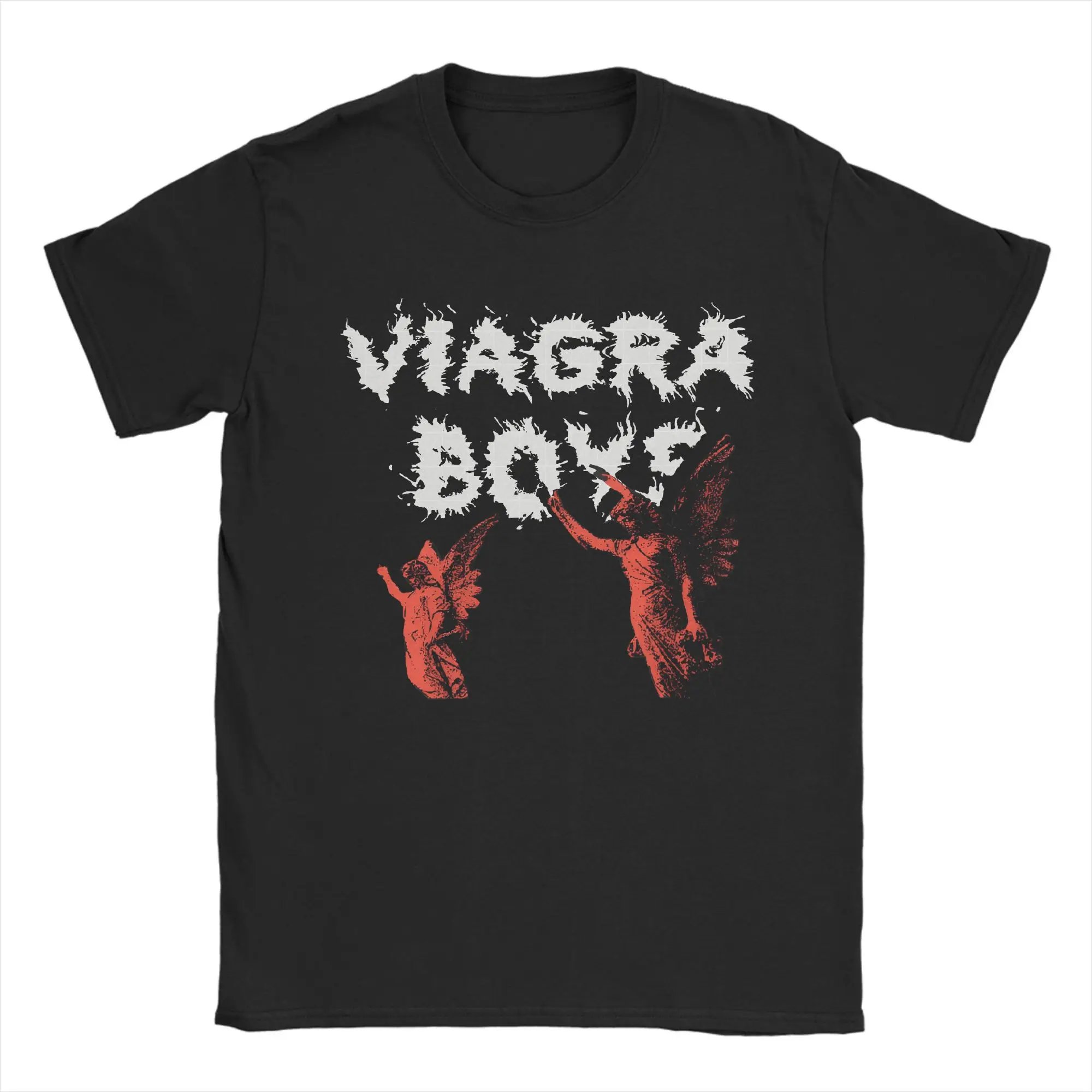 

Viagra Boys T Shirt Summer Post Punk Cotton T Shirts For Men's Hippie Casual Tee Shirt Short Sleeve Y2K Retro Tees