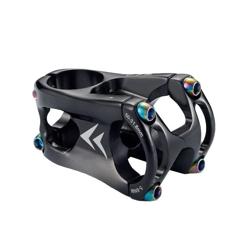 For Bicycle Handle Vertical CNC Hollow Colorful High-strength Aluminum Alloy Mountain Bike Handle Vertical Cycling Accessories