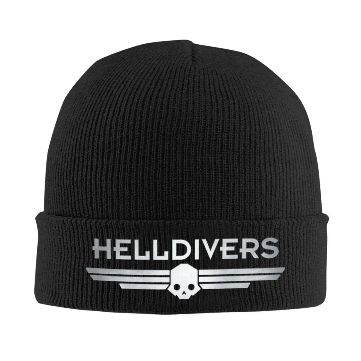 Helldivers Game Hat Autumn Winter Beanies New Cap Female Male Acrylic Skullcap