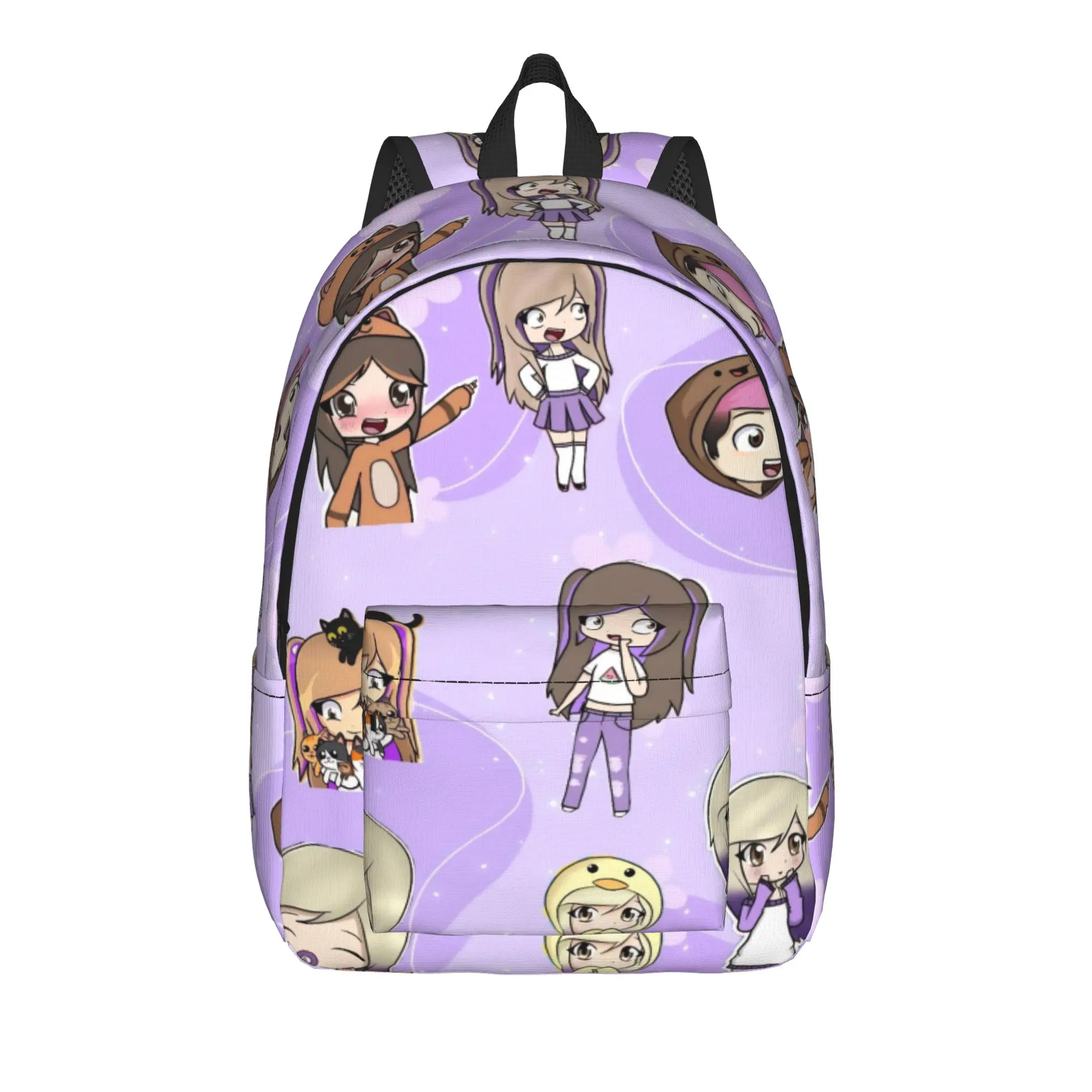 Lyna Vallejos Gamer Teenage Backpack Outdoor Student Work  Daypack for Men Women Laptop Computer Shoulder Bag