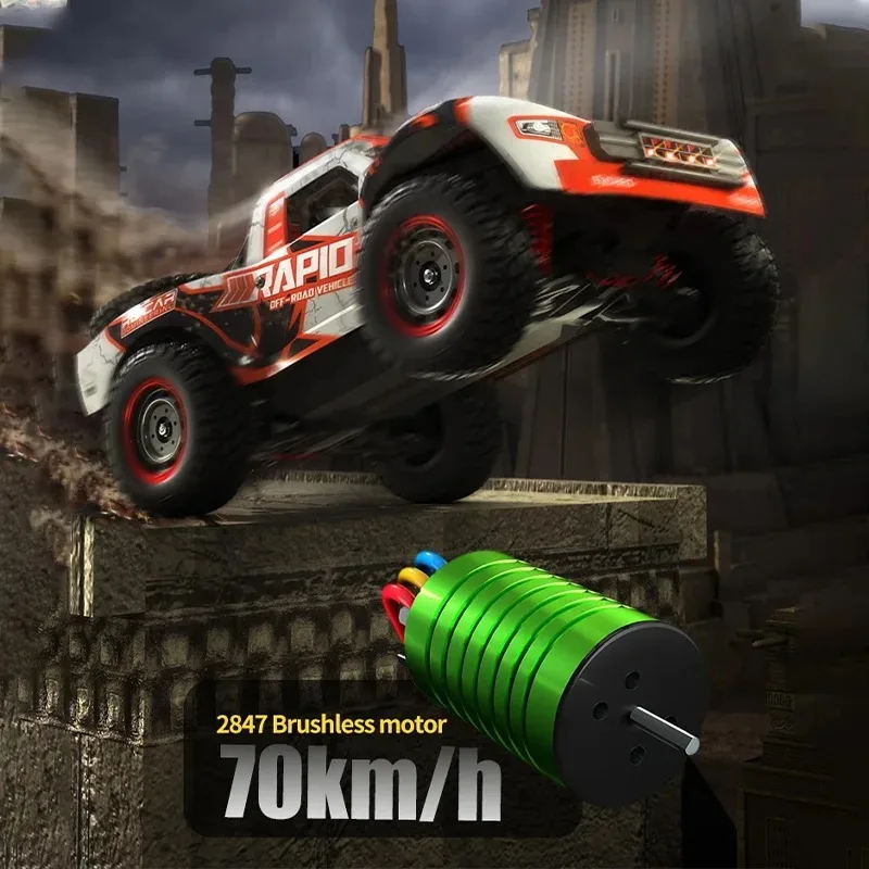 1/16 JJRC Q130 Pro RC Car Desert 4WD Off-road Truck 2.4G High Speed Car Racing Drift Remote ControlVehicle Toys for Boys SCY