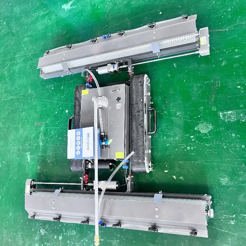 Top Rated Waterless Dry cleaning Solar panel cleaning robot Photovoltaic cleaning machine for Dusty area