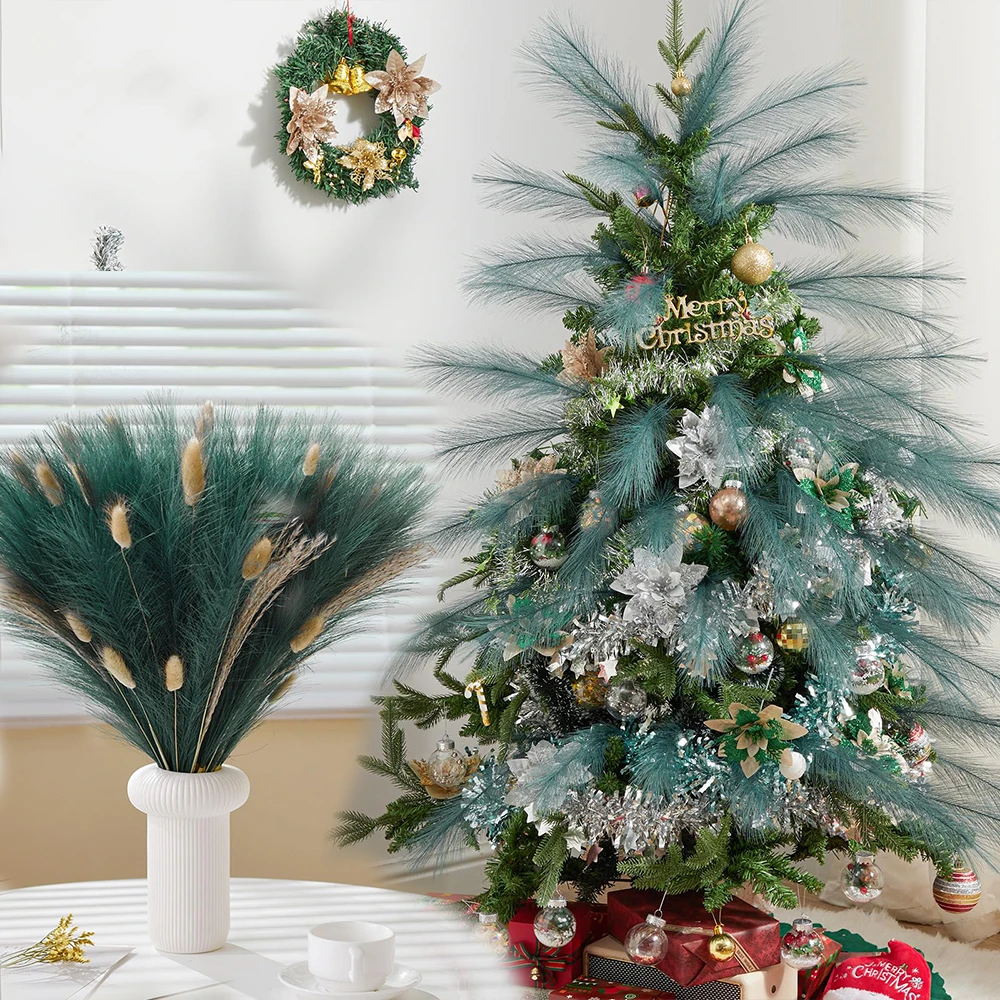หญ้า Pampas ประดิษฐ์ 55 ซม.20P - Pampas Grass Decor บทวิจารณ์และราคา