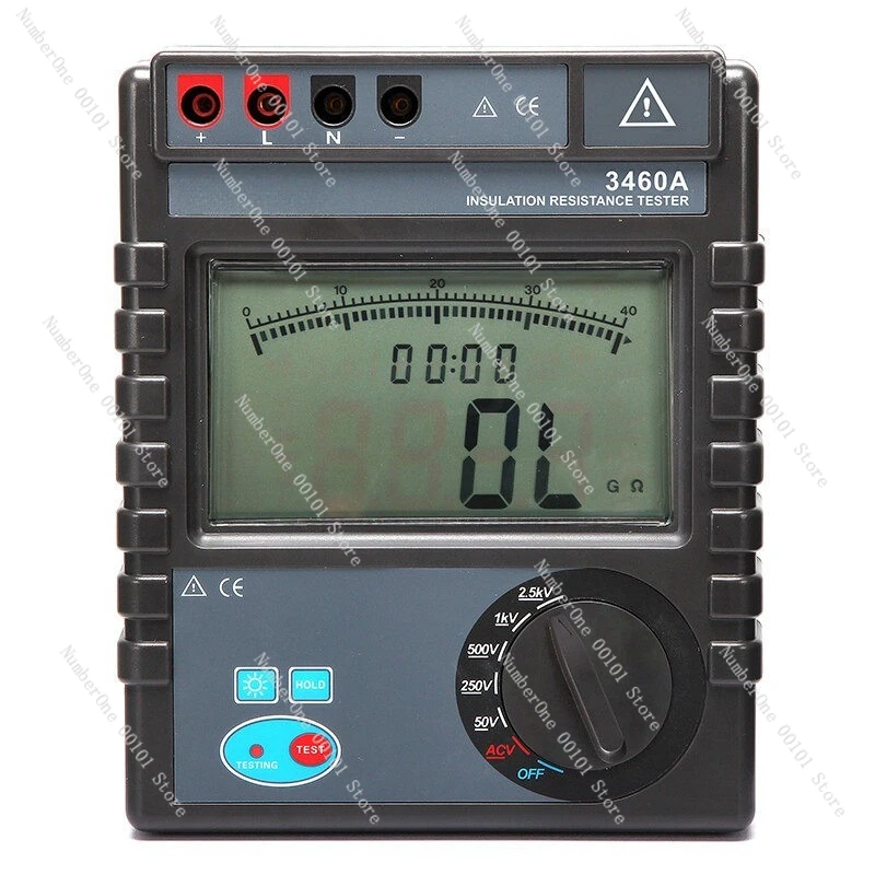 3520 Insulation Resistance Tester High Voltage Digital Megohmmeter ETCR3500 Insulation Digital Resistance Meter
