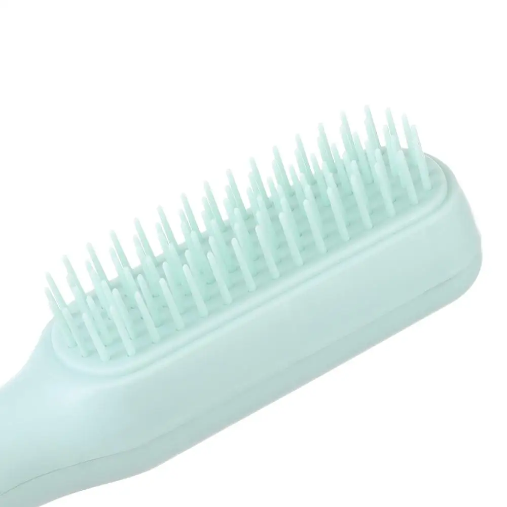 

Новая расческа для волос с функцией самоочистки из ABS-пластика, антистатическая, для укладки и выпрямления волос, инструмент для парикмахерских работ